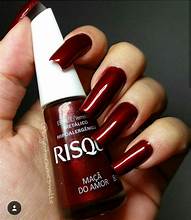 Esmalte Risque Maçã do Amor 8ml