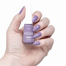 Esmalte Roxo Sem Crise Risque 8ml