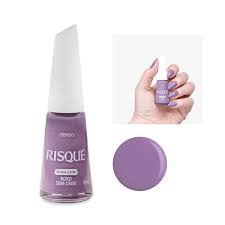 Esmalte Roxo Sem Crise Risque 8ml