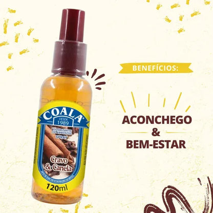 Essencia Concentrada Cravo e Canela Coala 120ml