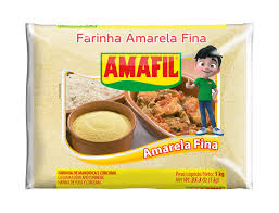 Farinha de Mandioca Amarela Fina 1Kg