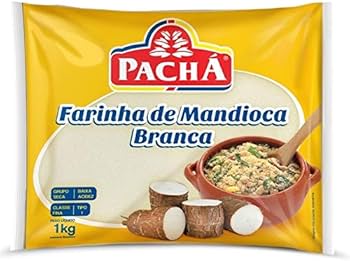 Farinha de Mandioca Branca Pacha 1kg