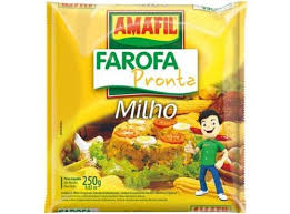 Farofa Pronta de Milho Amafil 250g