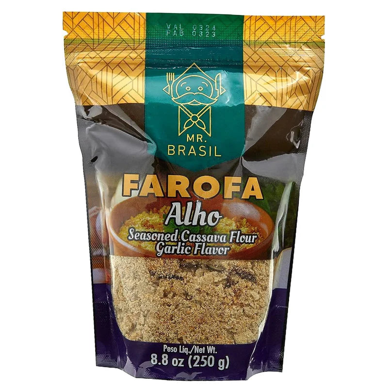 Farofa Alho Mr. Brasil 250g