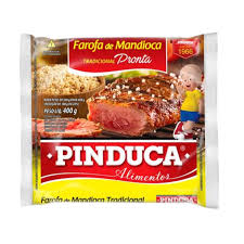 Farofa de Mandioca Tradicional Pinduca 400g