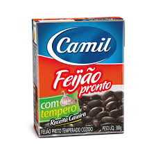Feijão Preto Pronto Camil 380g