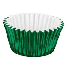 Forminha de Docinhos Laminada Verde 50 unids N.5