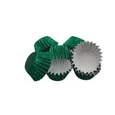 Forminha de Docinhos Laminada Verde 50 unids N.5
