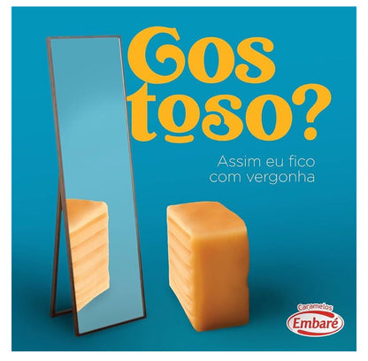 Bala Caramelos de Leite Embare 660g