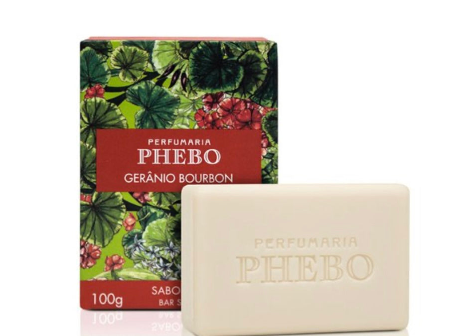 Sabonete Phebo Geranio Bourbon 100g