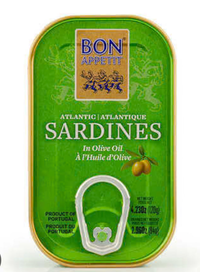 Sardinha no Azeite de Oliva Bom Apetit 120g