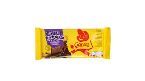 Garoto Chocolate Caju e Passas 80g