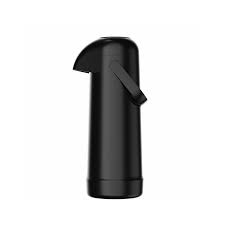 Garrafa Termica Preta com Pump - Termolar 1 Litro