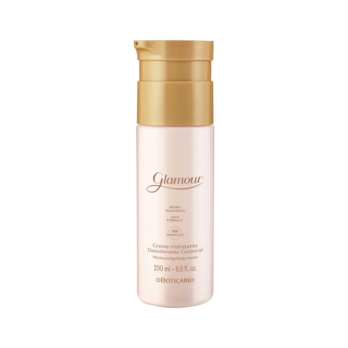 Gulameri Body Hpe Glamour Body Cream O Boticario 200ml – Supermercado Brazil