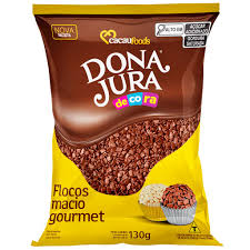 Granulado Flocos macio Dona Jura 130g