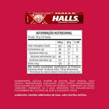 Halls de Morango 28g