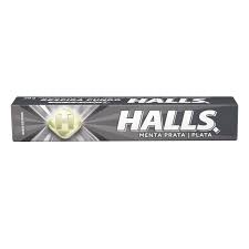 Halls de Menta Prata 28g