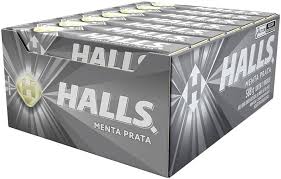 Halls de Menta Prata 28g