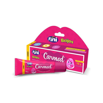 Hidratante Labial Cor Rosa - Fini Beijos Carmed 10g