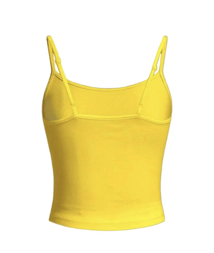 Blusa Amarela de Alcinha Regulavel  Brazil