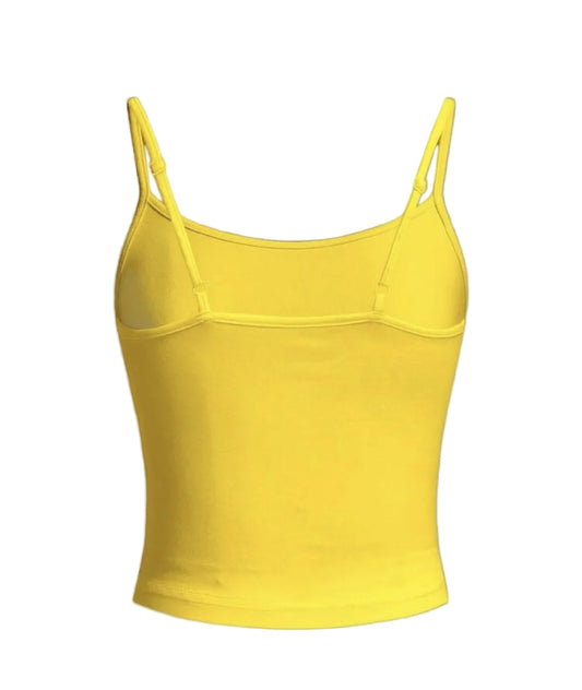 Blusa Amarela de Alcinha Regulavel  Brazil