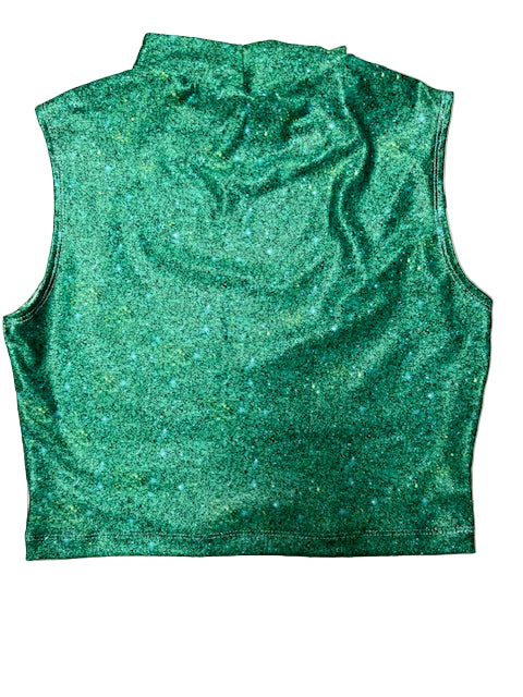 Blusa sem Manga Bandeira Brasil Mesclada