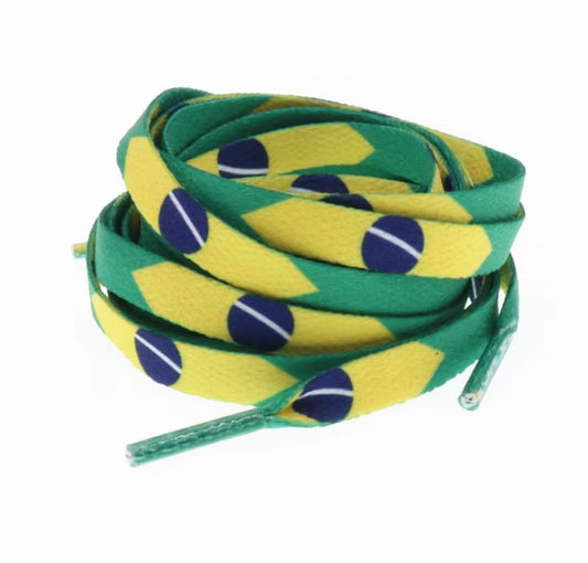 Shoelace Bandeira do Brasil
