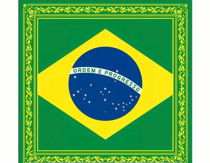 Lenço Bandeira do Brasil