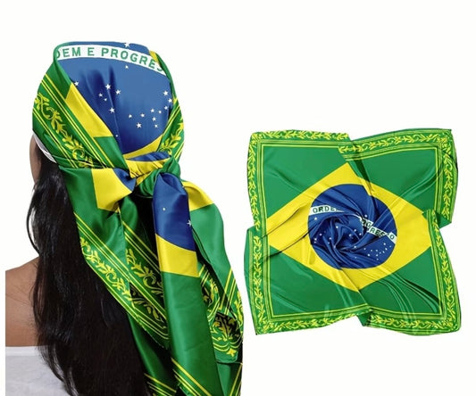 Lenço Bandeira do Brasil