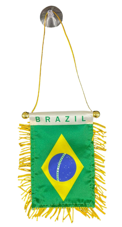 Mini Banner Brazil 4"x6"