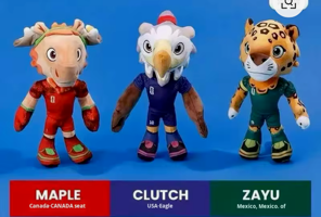 Pelucia do Mascote World Cup 2026