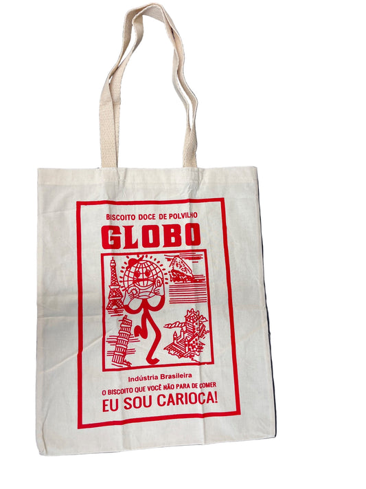 Tote - Sacola Biscoito Globo - Vermelha