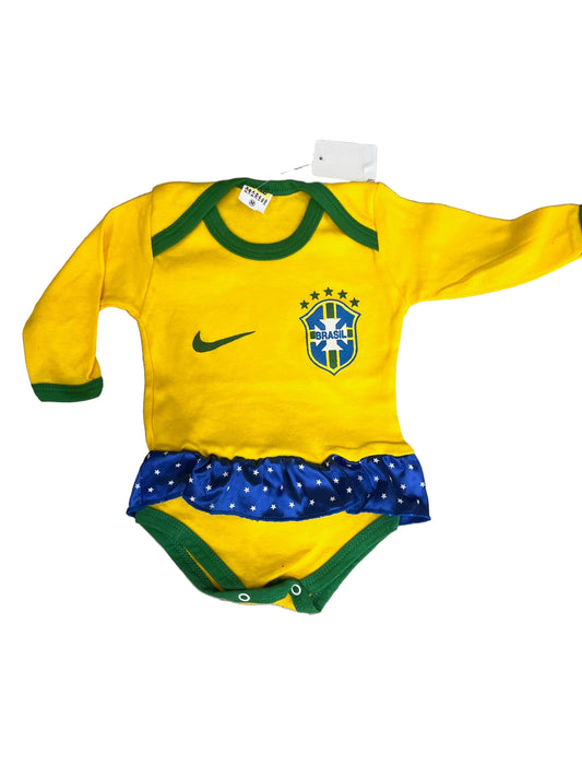 Brazil Baby Body com Saia