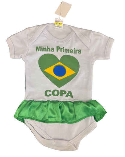 Brazil Baby Body com Saia