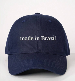Bone Bordado "Made in Brazil"