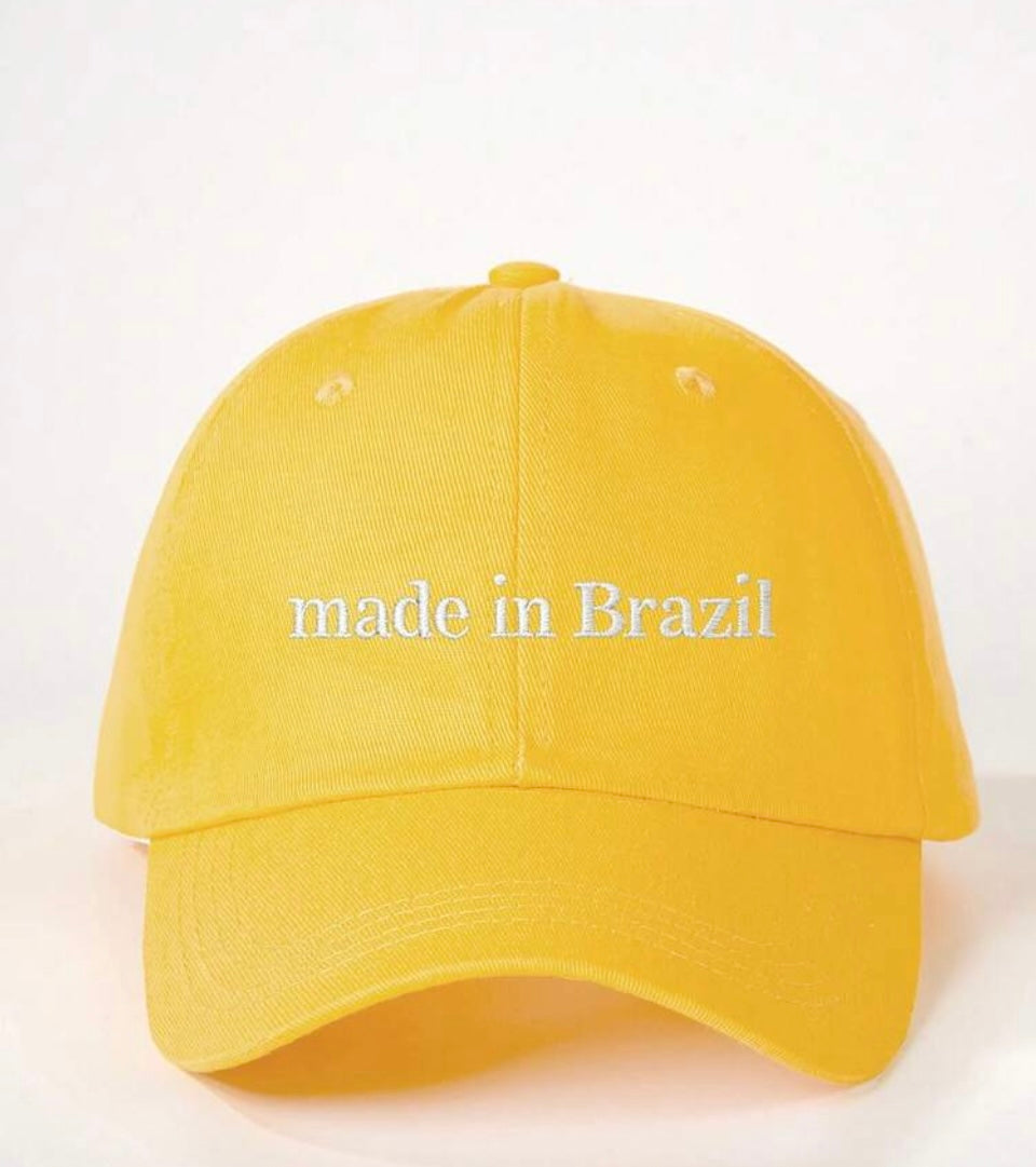 Bone Bordado "Made in Brazil"
