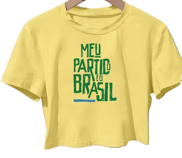 Camiseta Meu Partido e o Brasil