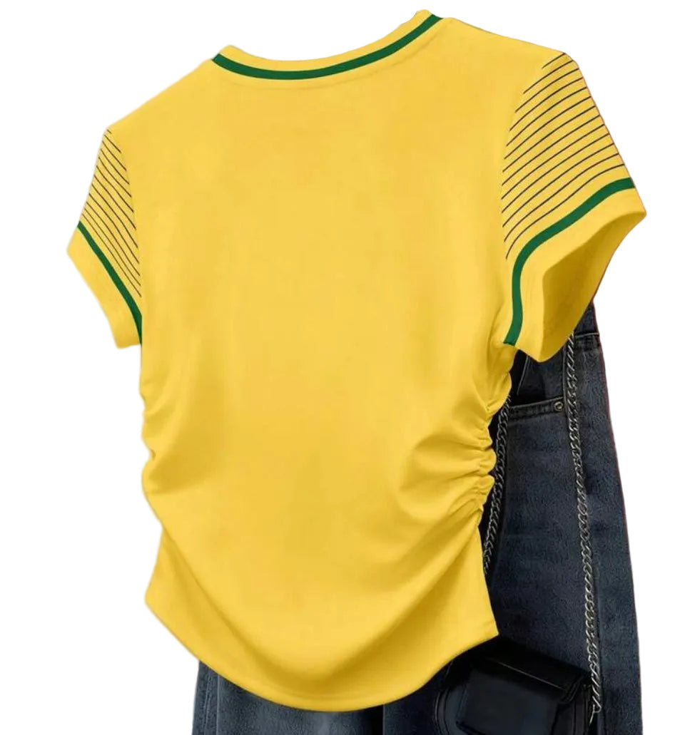 Camiseta Acinturada Brasil