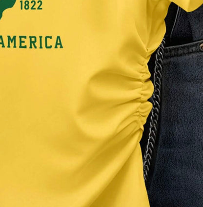Camiseta Acinturada Brasil