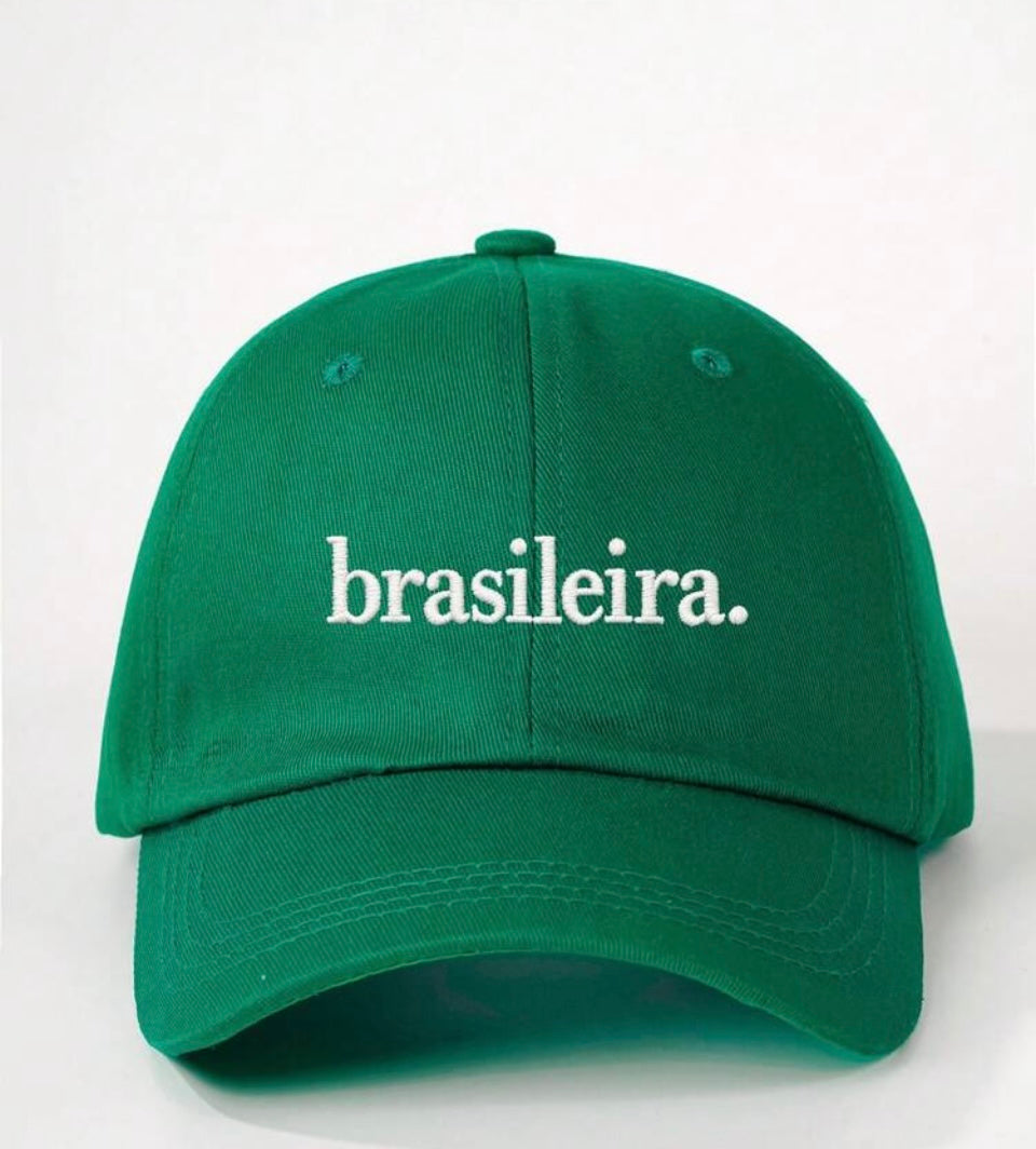 Bone Bordado Brasileira