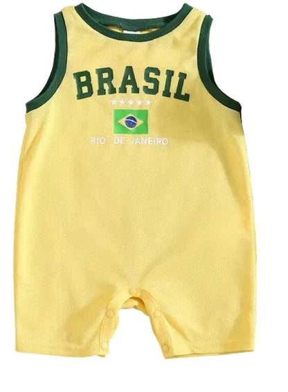 Body com perninha for baby "Brasil - Rio de Janeiro"