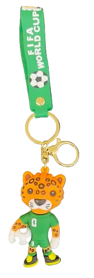 Chaveiro Mascote Word Cup 2026