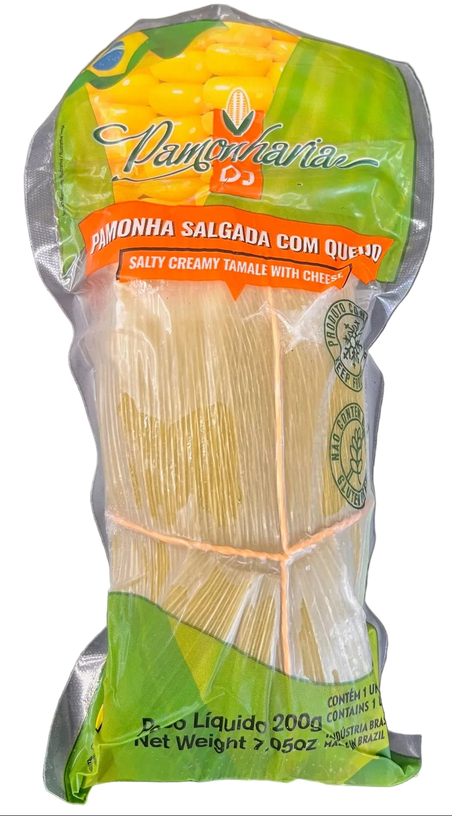 Pamonha Salgada c/Queijo Pamonharia 200g