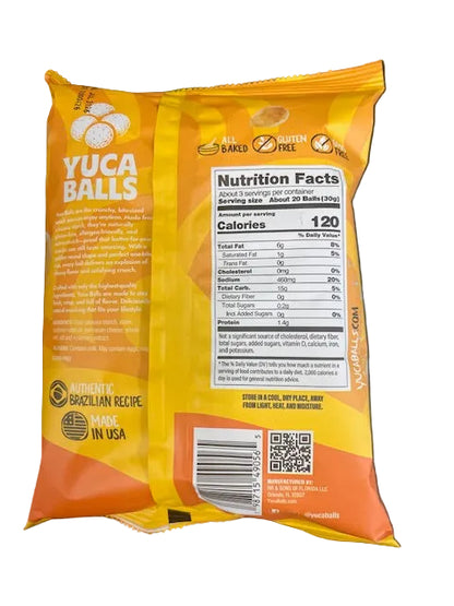 Snack Yuca Balls Cheese 80g