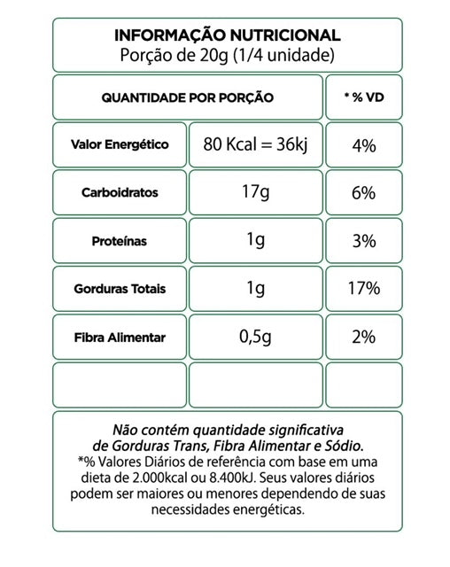 Cocada Preta Redonda Guimaraes 80g