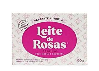 Sabonete Leite de Rosas Nutritivo 90g