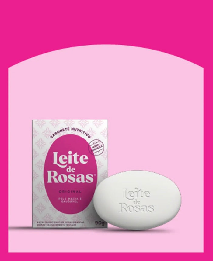 Sabonete Leite de Rosas Nutritivo 90g