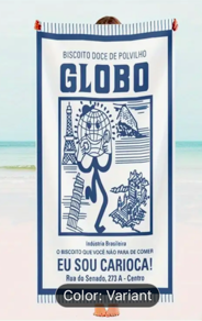 Toalha Biscoito Globo