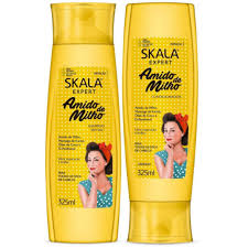 Kit Shampoo+Condicionador Amido de Milho Skala 650ml