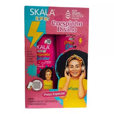 Kit Shampoo+Condicionador Crespinho Divino Skala 650ml